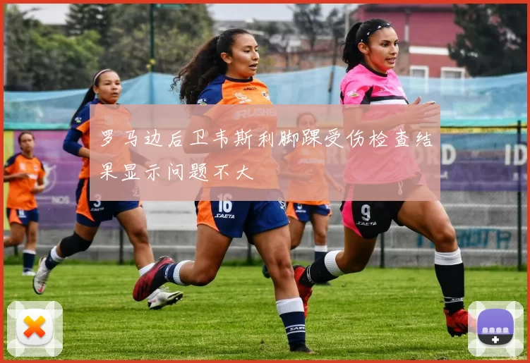 罗马边后卫韦斯利脚踝受伤检查结果显示问题不大